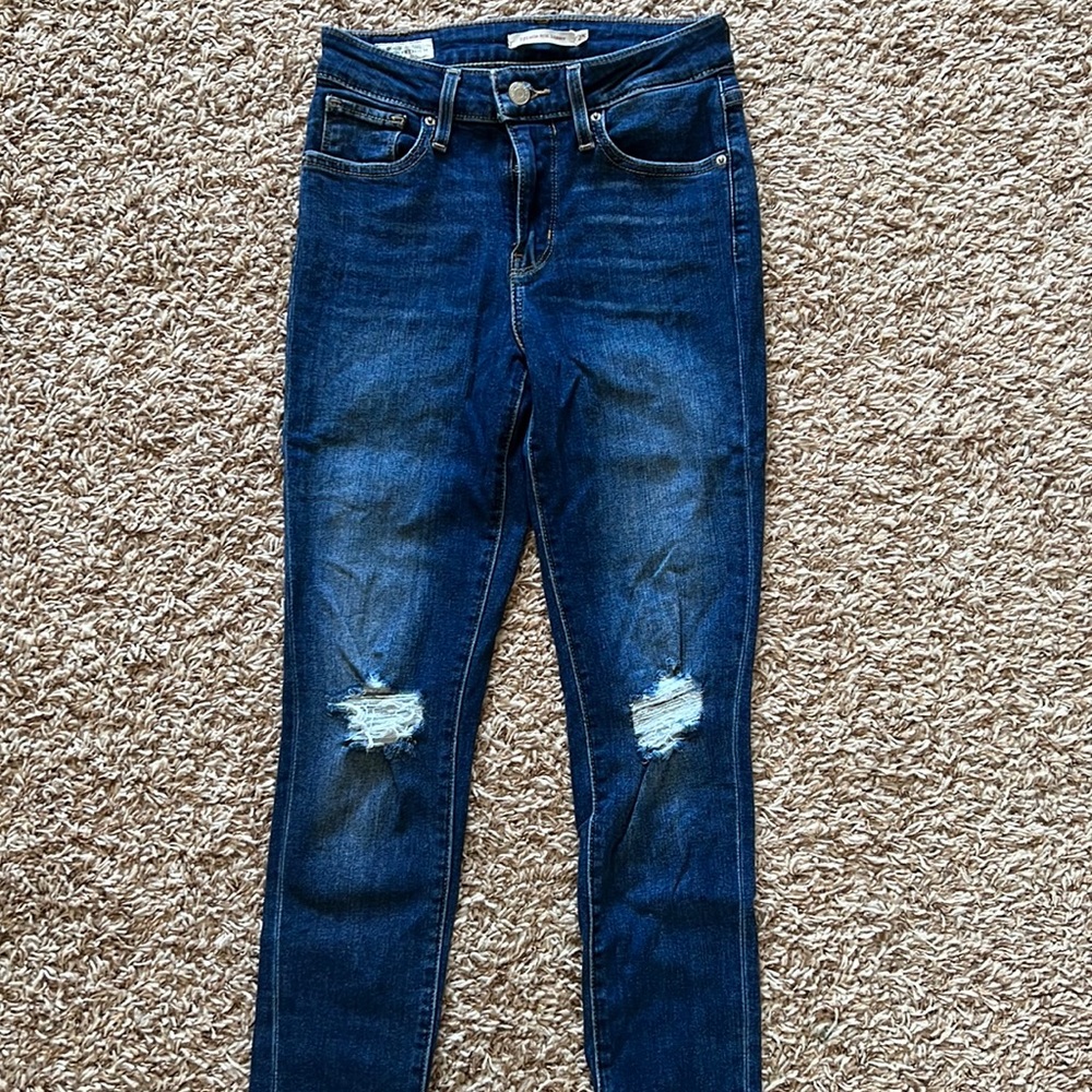 Levis 721 High Rise Jeans